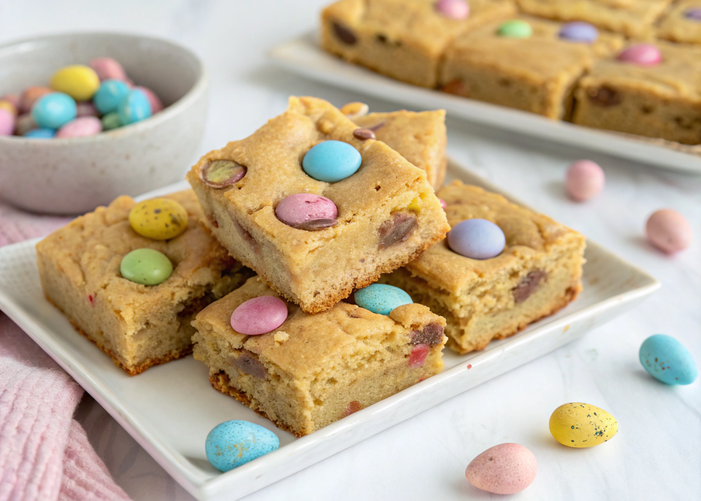 These Peanut Butter Blondies Are the Sweetest Way to Use Easter Candy