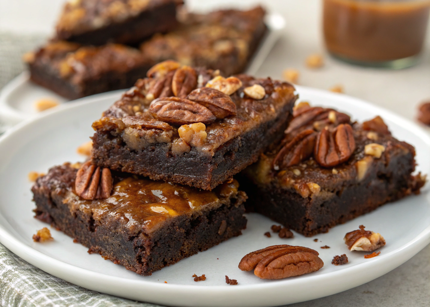 These Pecan Pie Brownies Are My Ultimate Fall Dessert—Gooey, Crunchy, and Seriously Addictive
