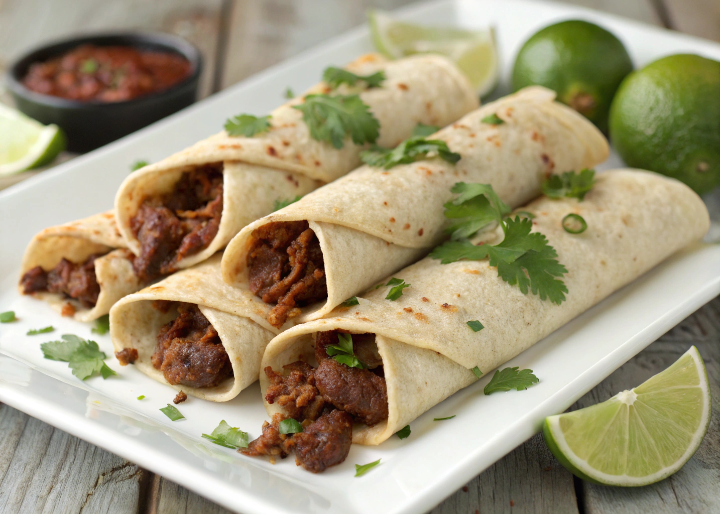 These Rolled Chipotle Beef Tacos Are the Ultimate Party Snack
