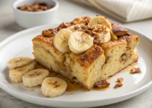 This Banana Bread French Toast Casserole Is the Weekend Treat You Deserve