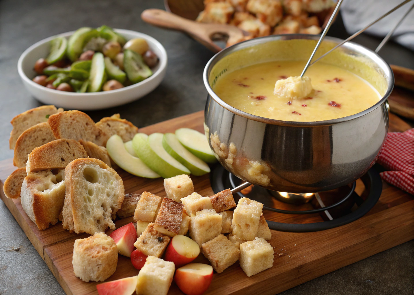 This Copycat Melting Pot Cheese Fondue Is My Favorite Party Starter