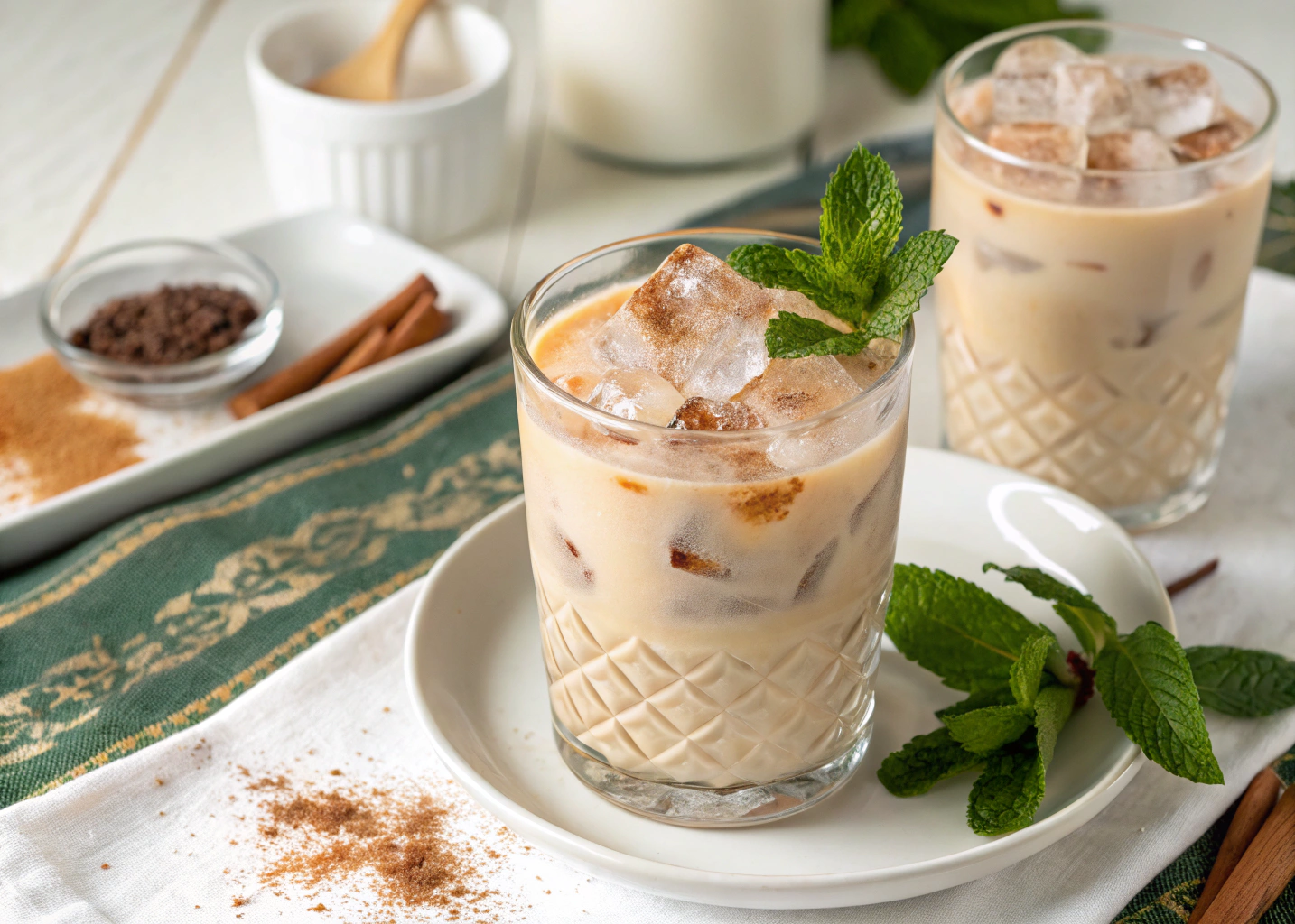 This Iced Chai Horchata Is Summer’s Coolest Cultural Mashup