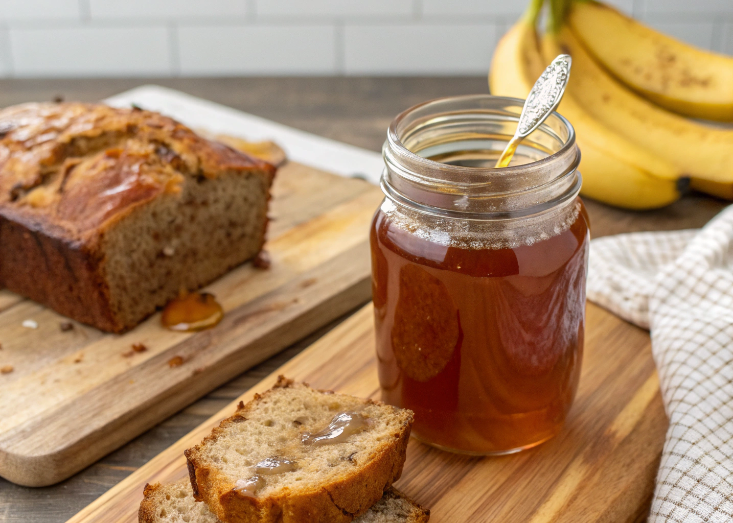 This Salted Maple Banana Bread Syrup Tastes Like Dessert in a Jar