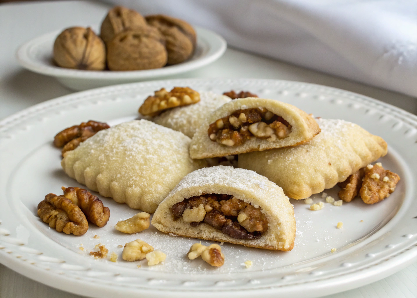 Walnut Horn Cookies: A Buttery, Nut-Filled Pastry Perfect for the Holidays