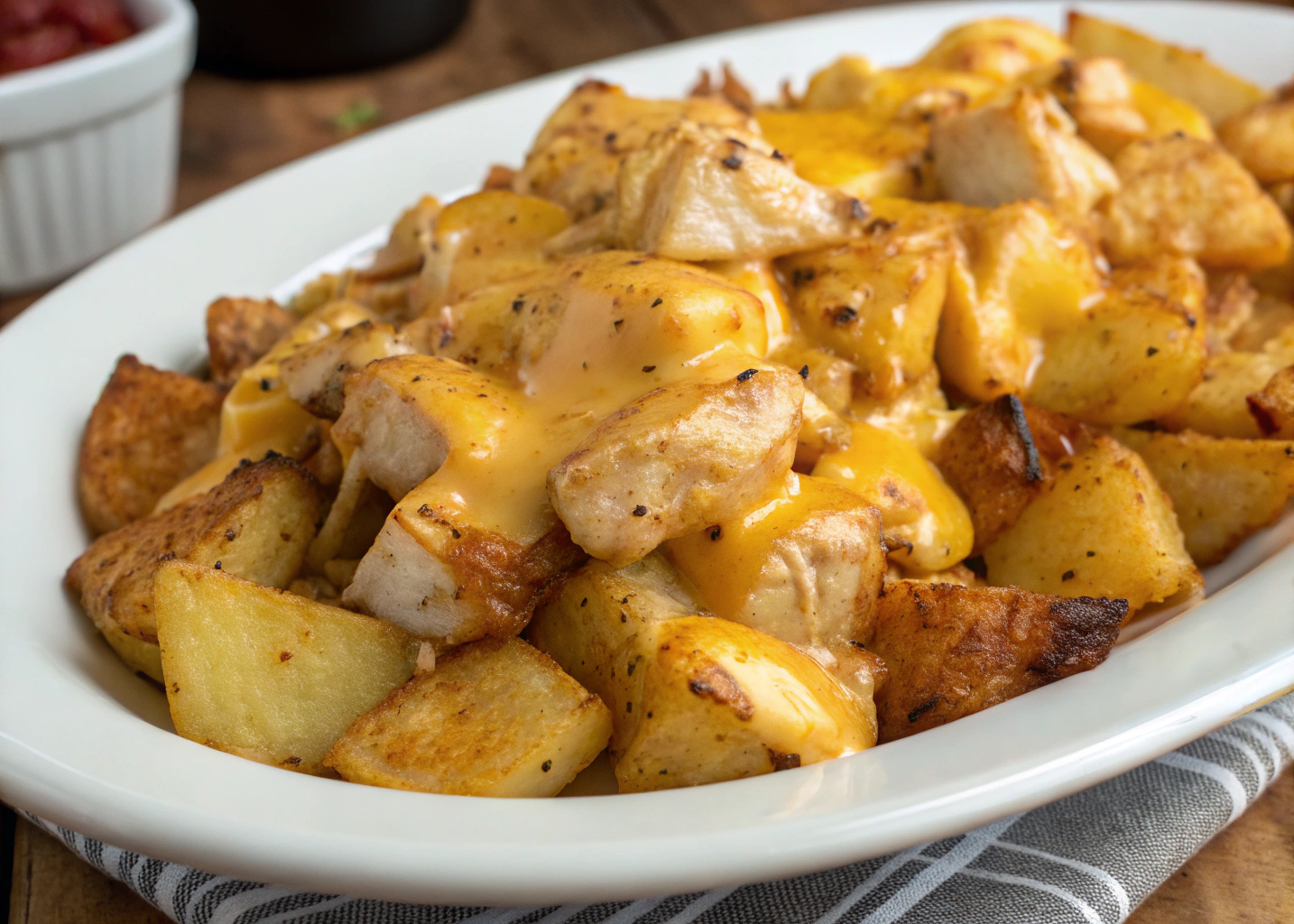 Warm, Cheesy, and Delicious: My Go-To Chicken Tater Bake Recipe