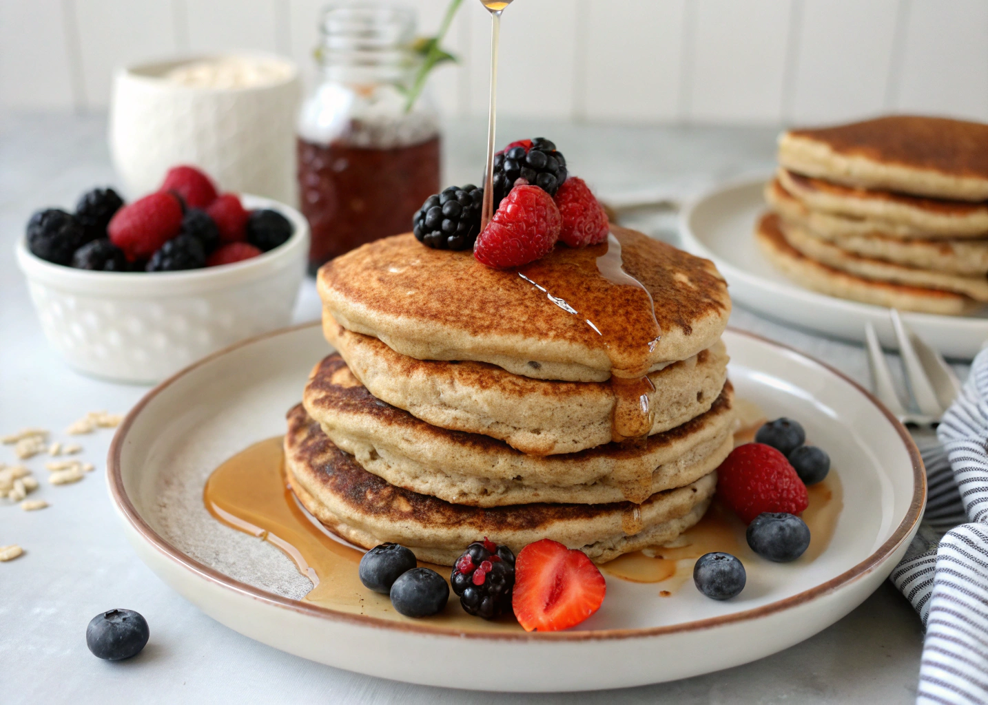 Wholesome Buckwheat Pancakes: Gluten-Free & Nutrient-Packed