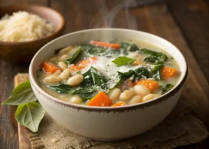 Cozy, Creamy Tuscan White Bean Soup I Make on Repeat