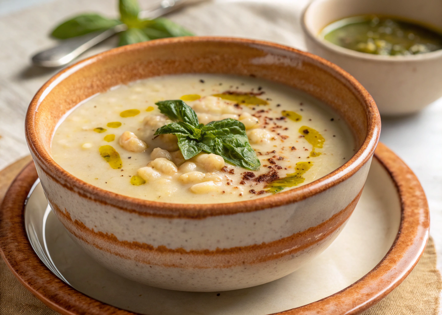 Cozy, Creamy Tuscan White Bean Soup I Make on Repeat