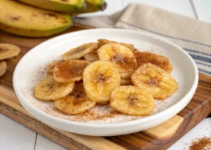 Healthy Indulgence: Make Delicious Cinnamon Sugar Banana Chips in Your Air Fryer