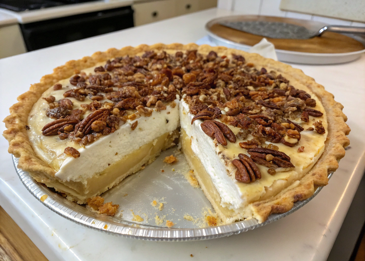 Irresistible Pecan Cream Pie Recipe: A Sweet and Creamy Delight