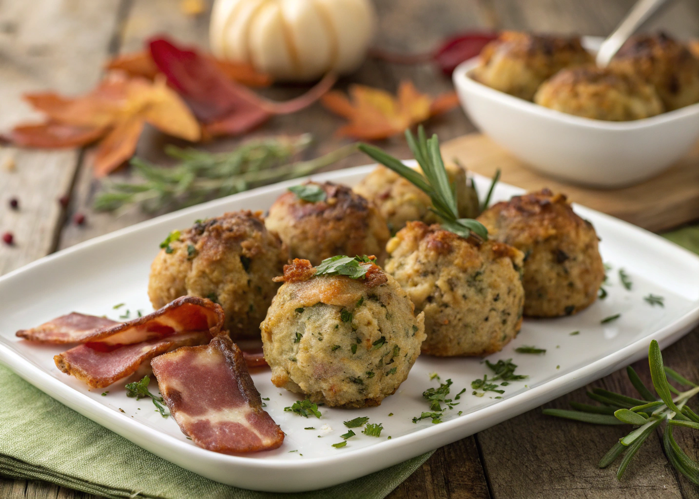 Irresistible Turkey Stuffing Balls Recipe: A Comforting Classic