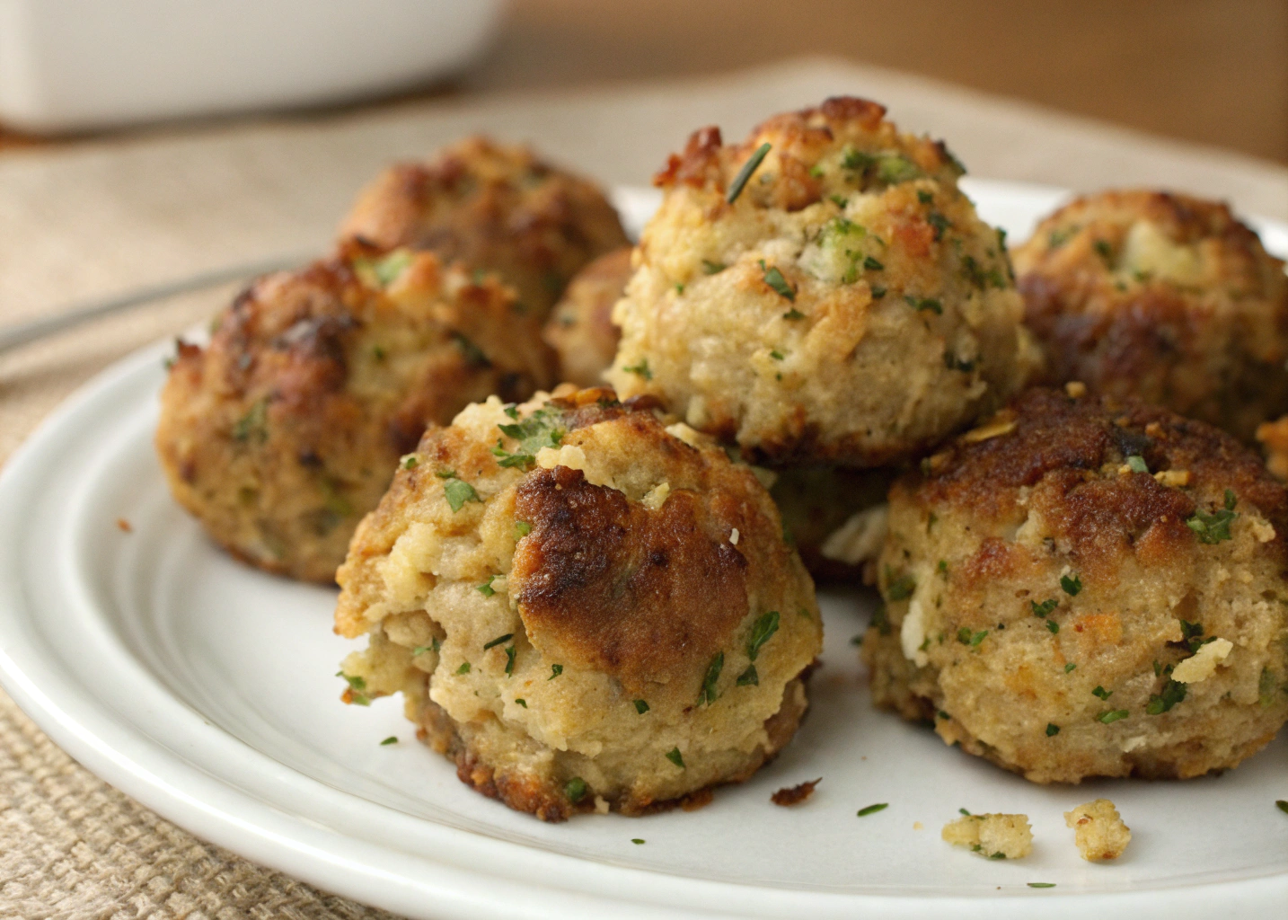 Irresistible Turkey Stuffing Balls Recipe: A Comforting Classic