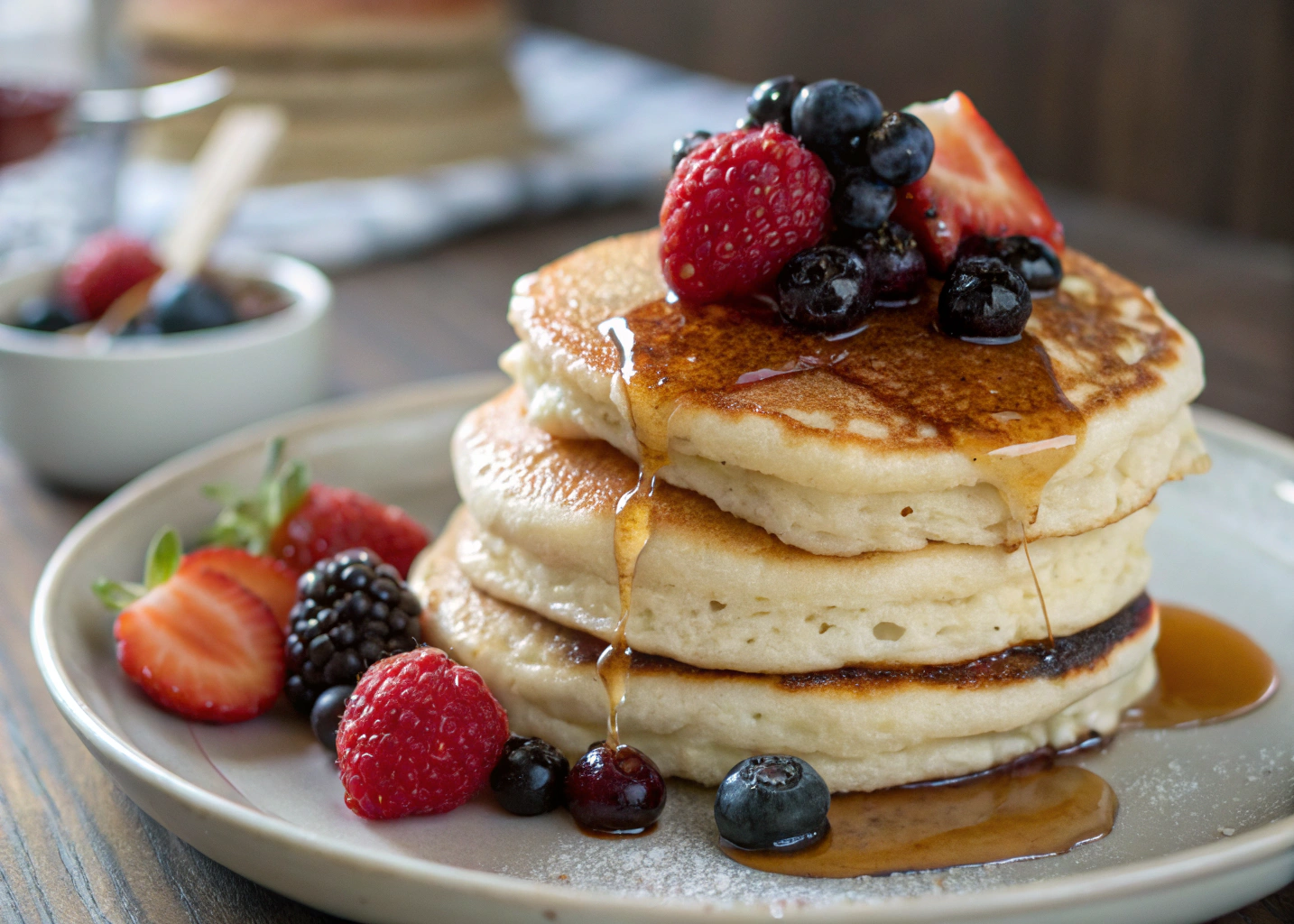 My Favorite Way to Make Fluffy Buttermilk Pancakes from Scratch