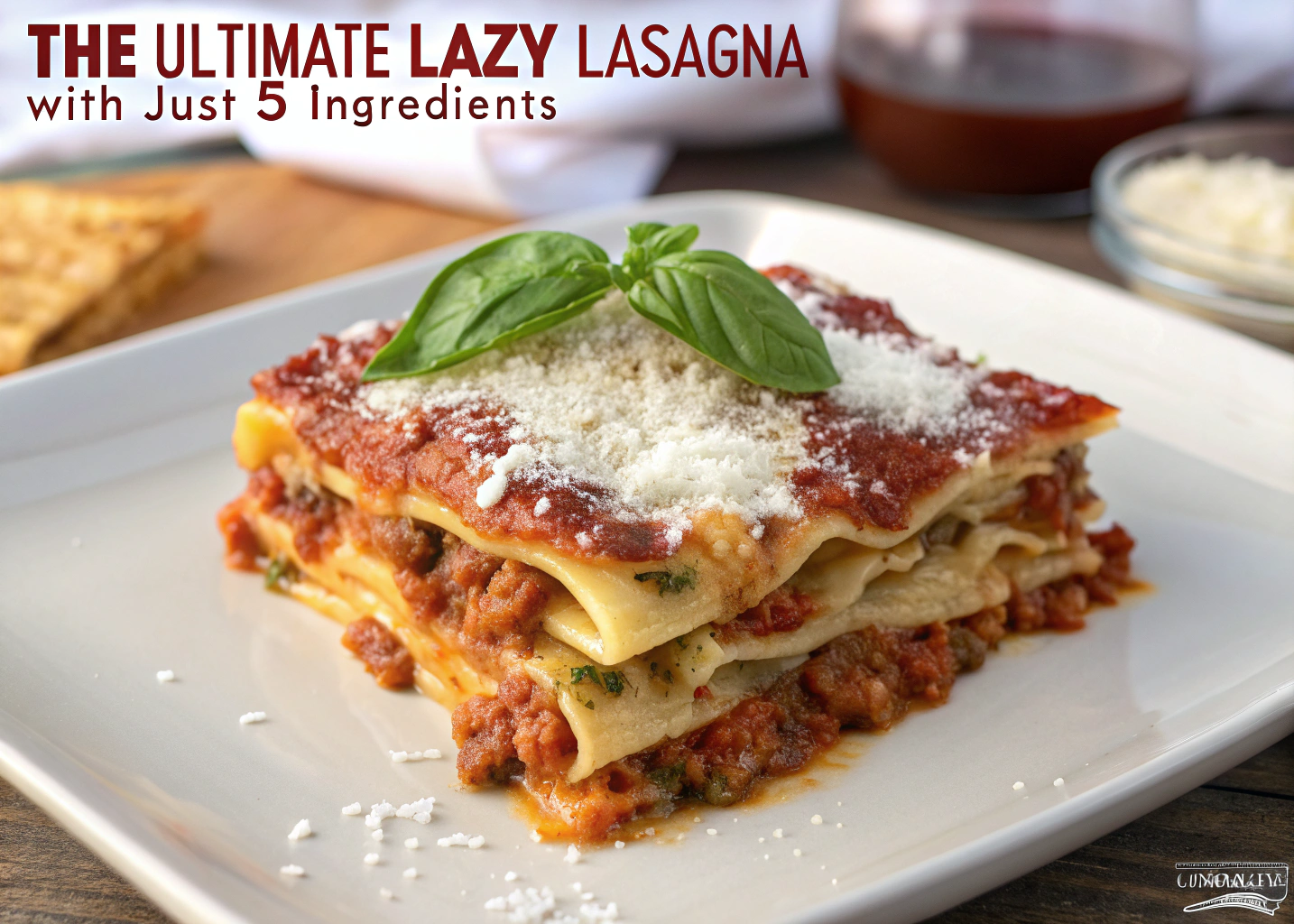 The Ultimate Lazy Lasagna with Just 5 Ingredients