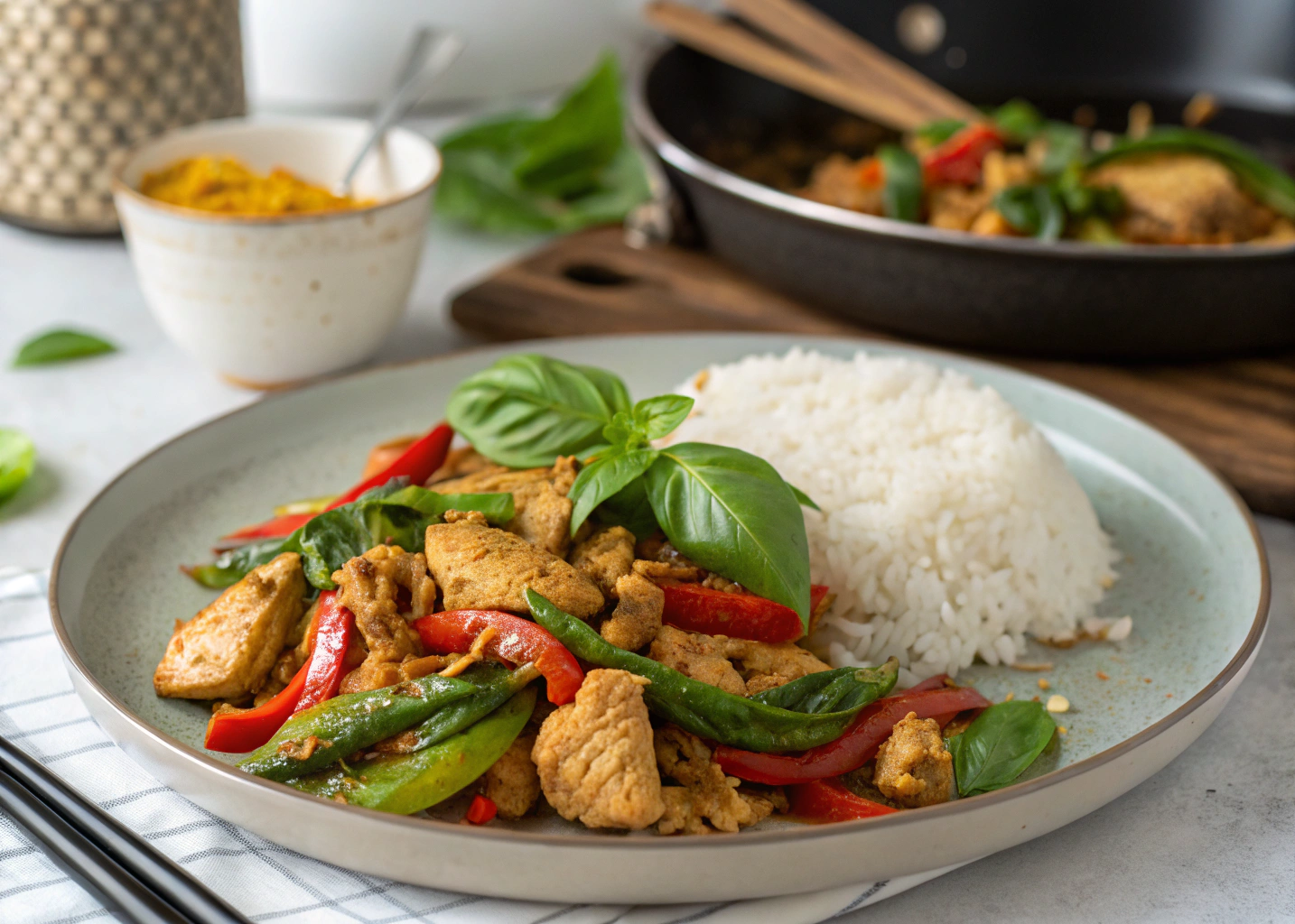 This Thai Basil Chicken Stir-Fry Changed My Weeknight Dinners