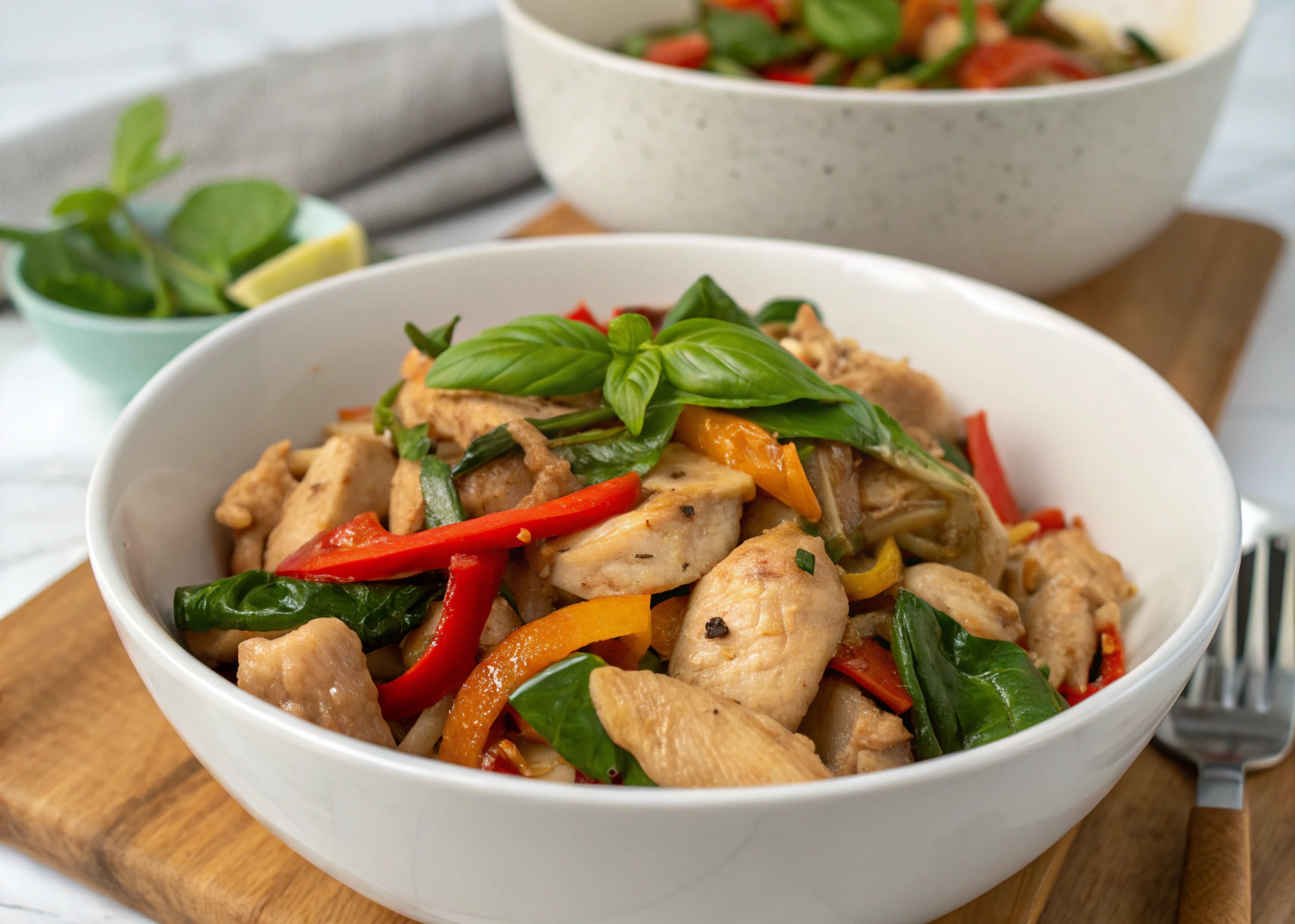 This Thai Basil Chicken Stir-Fry Changed My Weeknight Dinners
