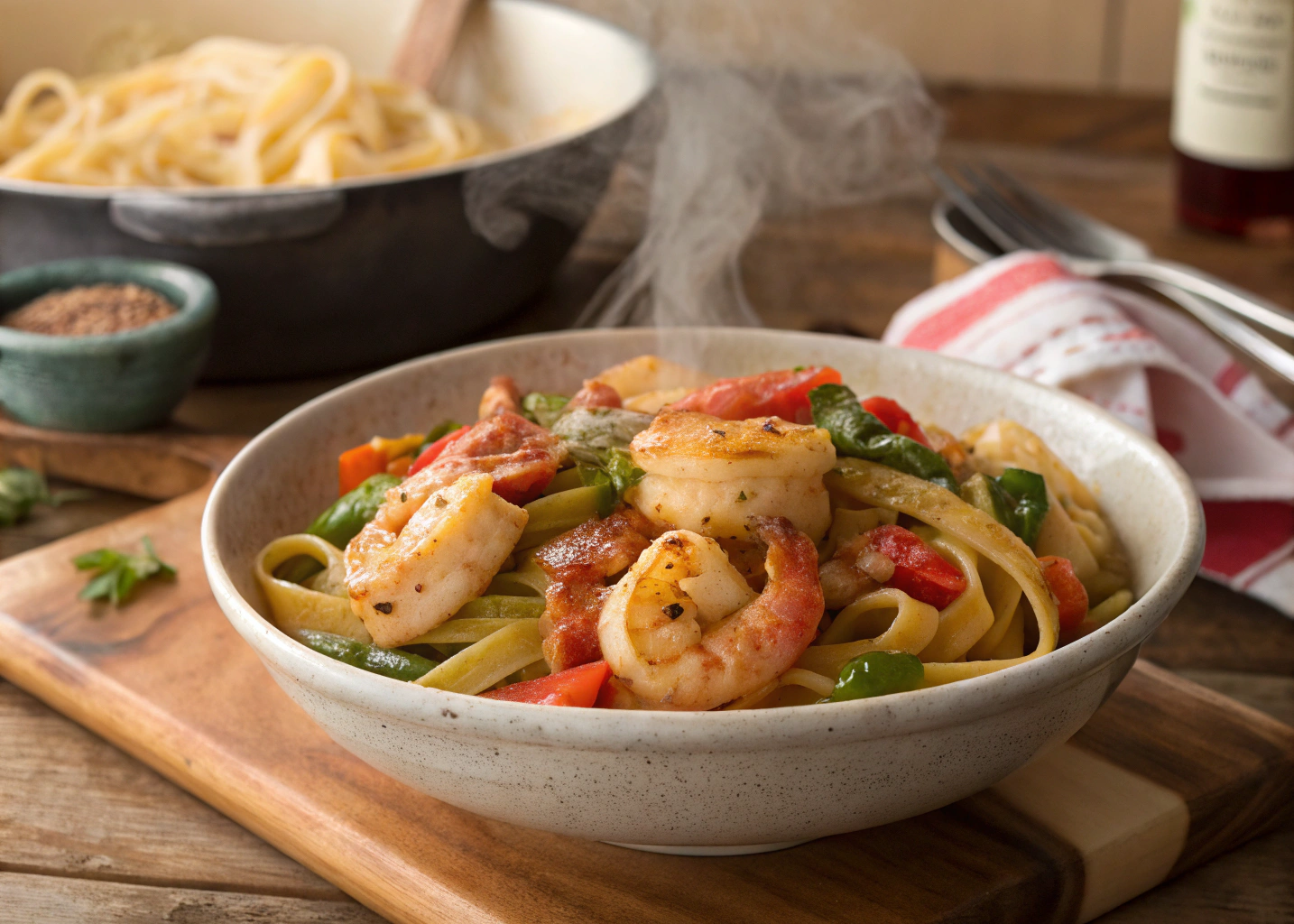 Why This One-Pot Cajun Shrimp Pasta Is My Midweek Savior