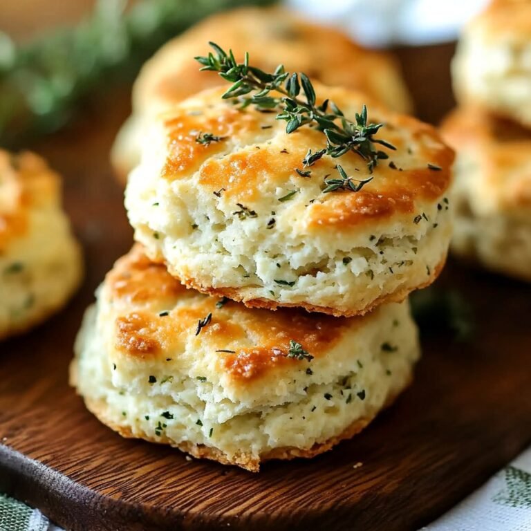Rustic Biscuits Easy Herbed Biscuits with Cottage Cheese – A Rustic Baking Favorite ...