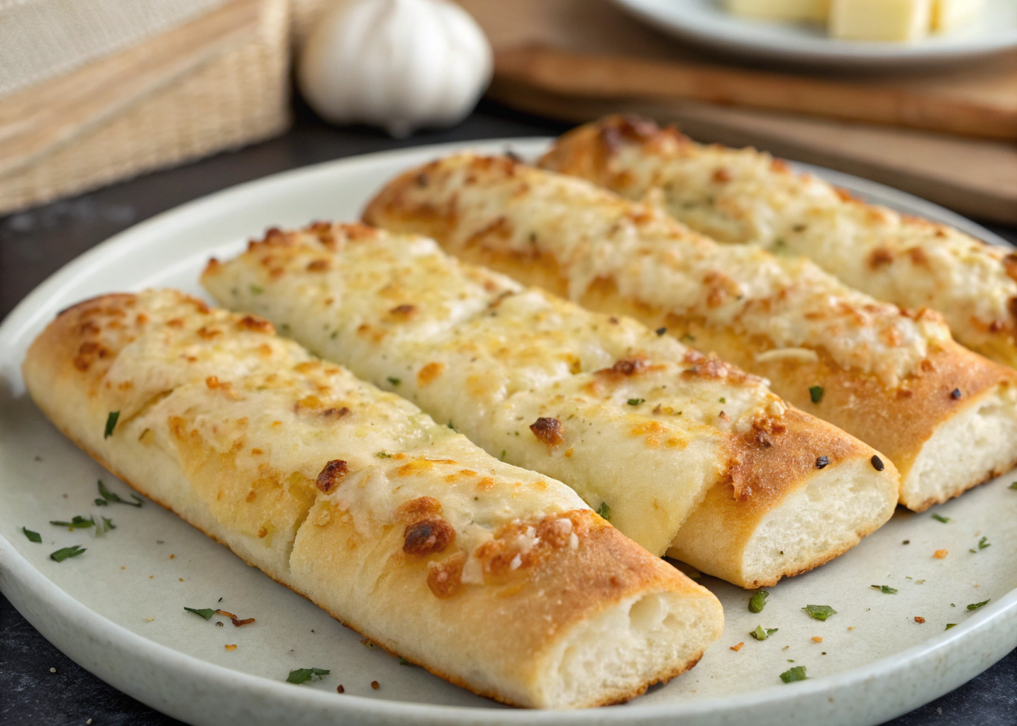 Cheesy Garlic Breadsticks from Scratch: Irresistible