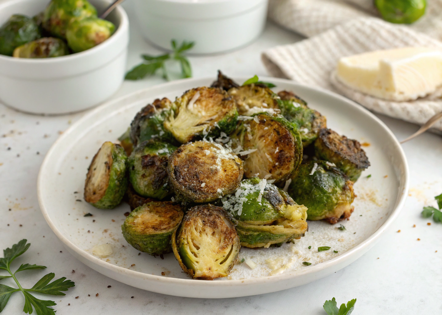 Crispy Air Fryer Parmesan Brussels Sprouts: Your New Favorite Side