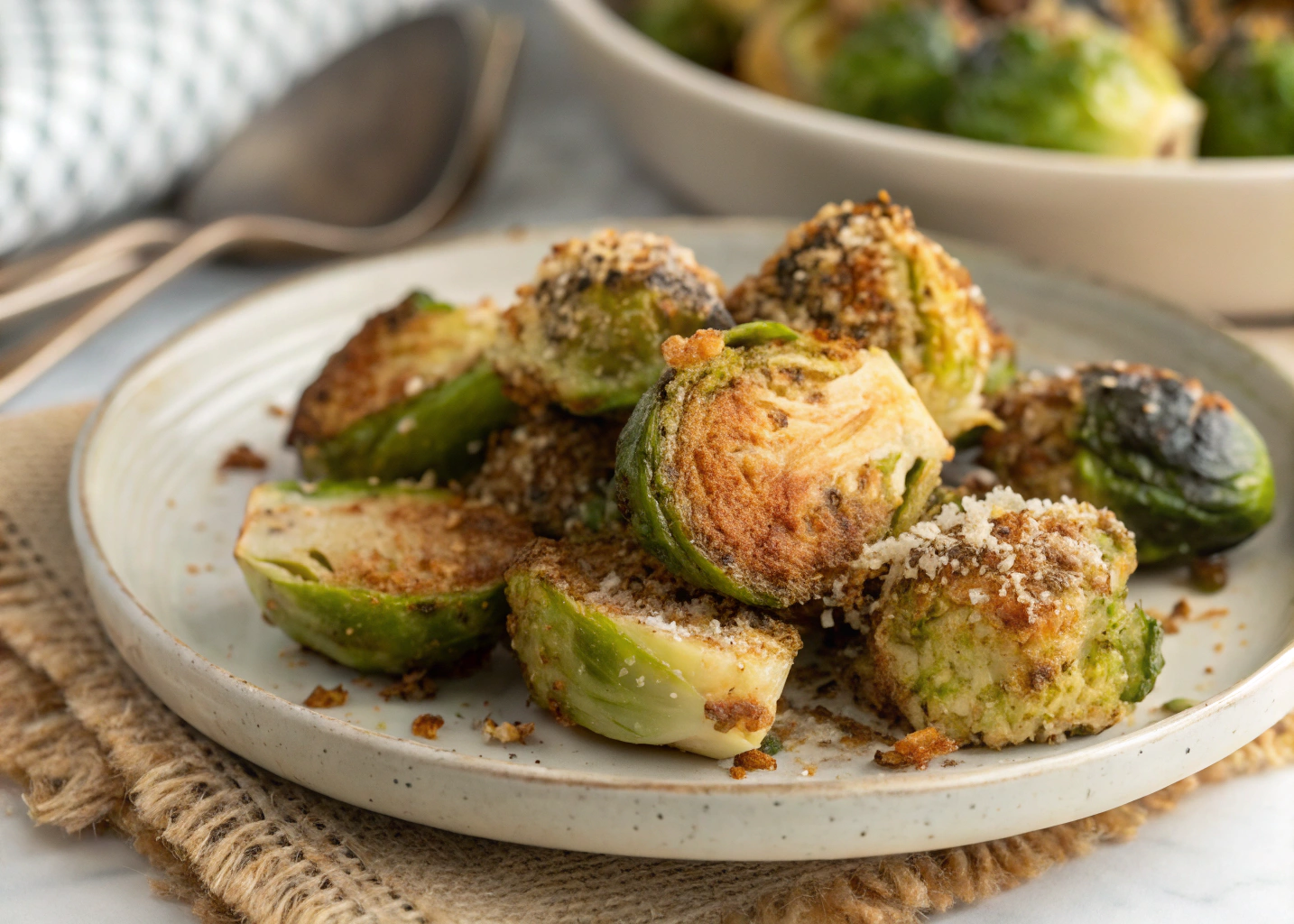 Crispy Air Fryer Parmesan Brussels Sprouts: Your New Favorite Side