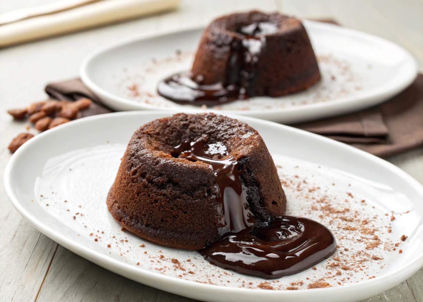 Decadent Chocolate Lava Cakes: Impressively Easy Dessert for Two