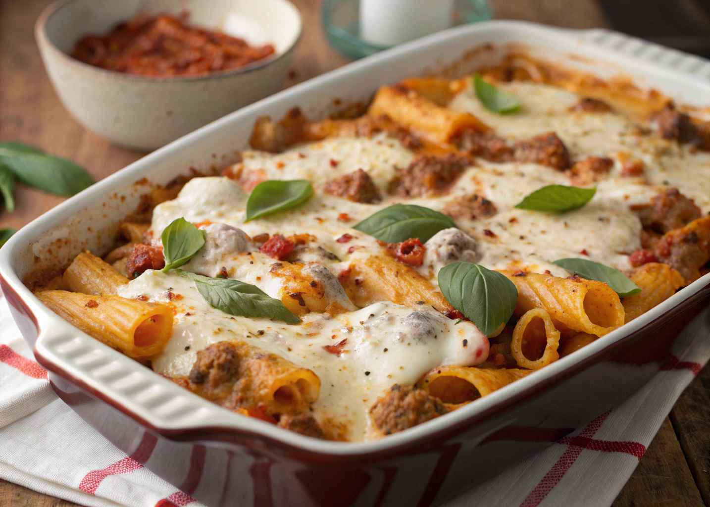 Easy Baked Ziti with Ricotta and Sausage: Comfort Food Classic