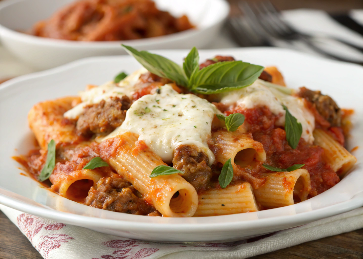 Easy Baked Ziti with Ricotta and Sausage: Comfort Food Classic