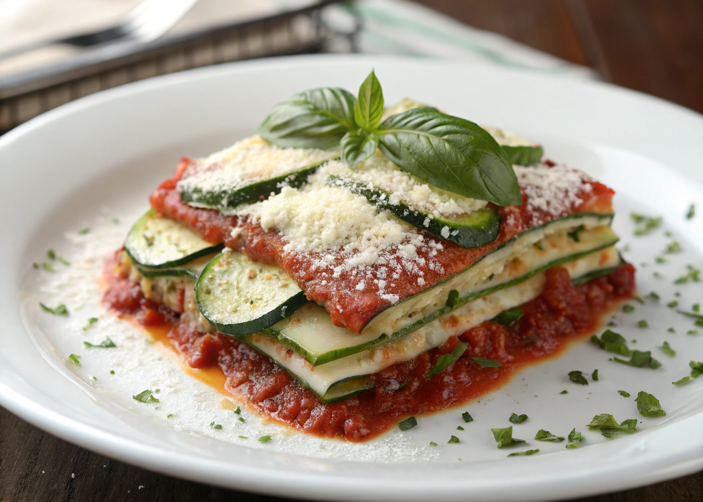 Garden Fresh Zucchini Lasagna: A Lighter Take on a Classic