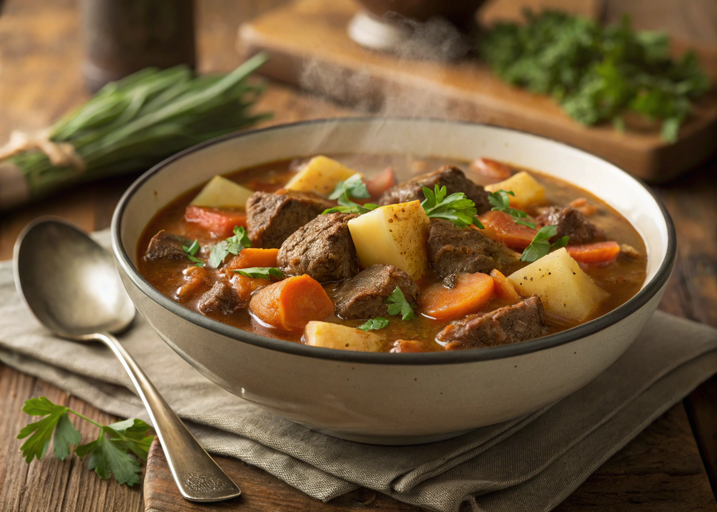 Hearty Beef and Vegetable Stew: The Ultimate Cozy Comfort Food