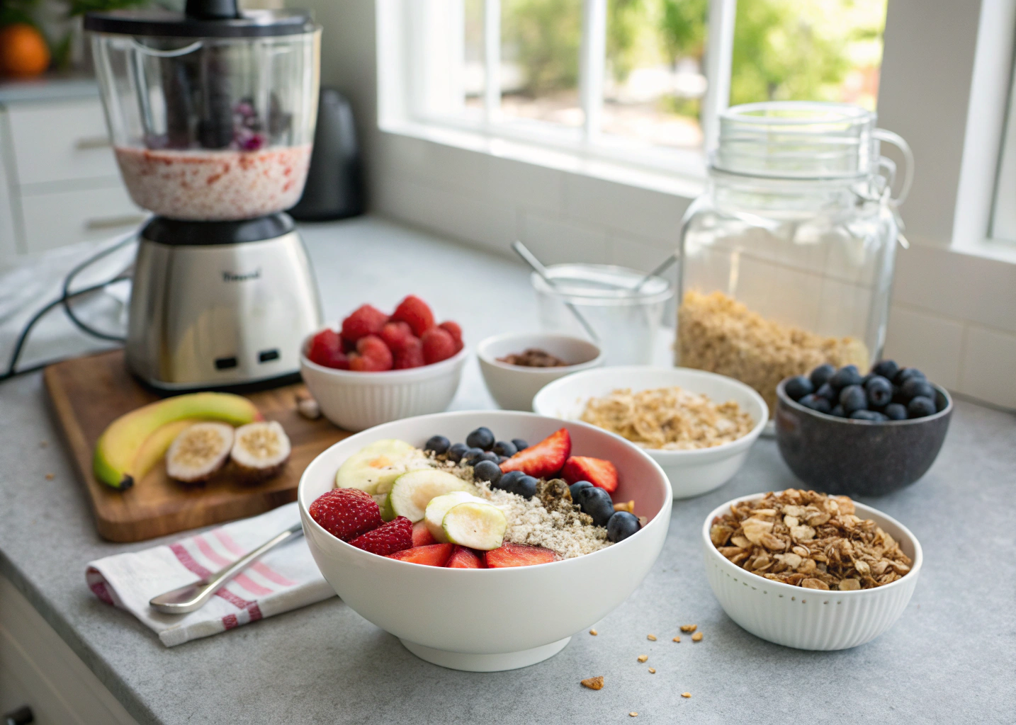 How I Make My Favorite Breakfast Smoothie Bowl in 5 Minutes