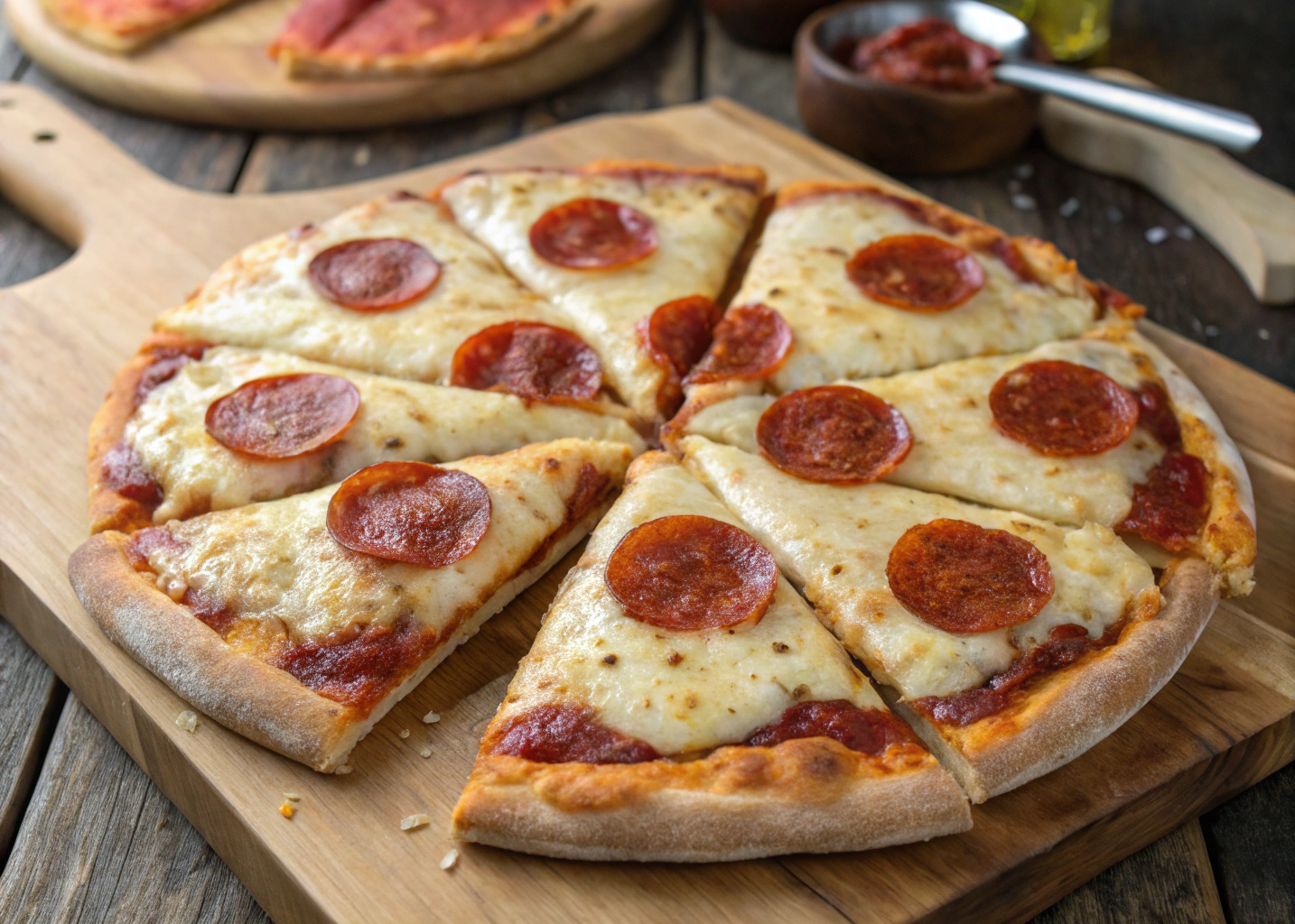 I Enjoyed This Home-Made Pepperoni Pizza