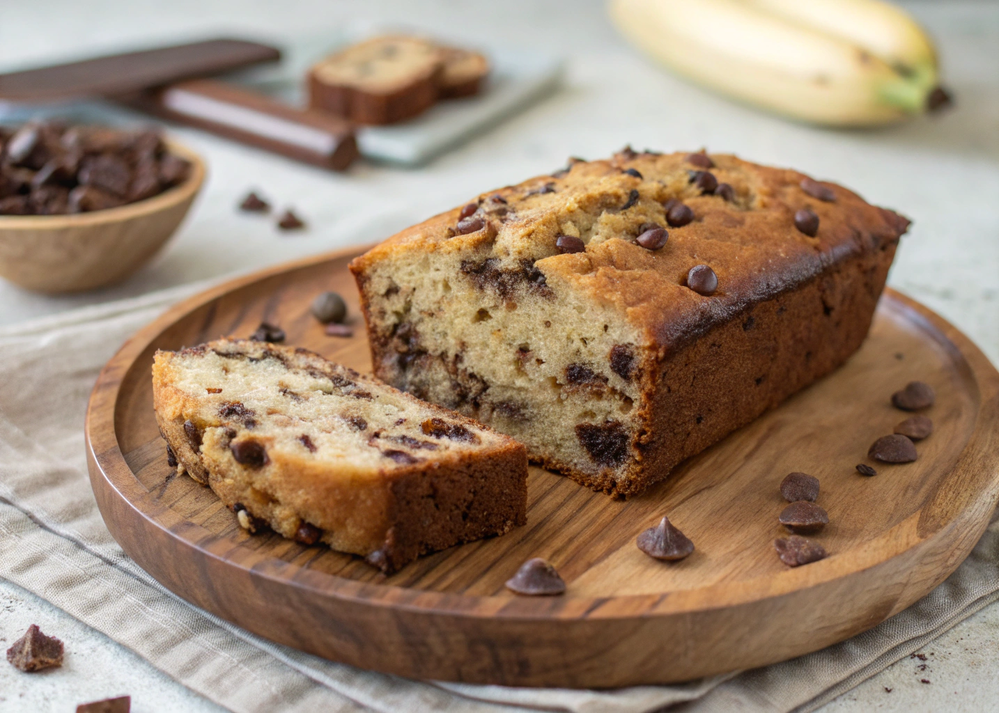 My Favorite Chocolate Chip Banana Bread for a Sweet Start