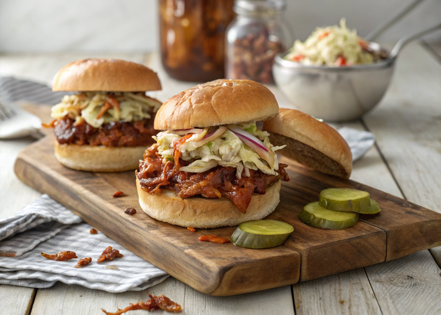 Slow Cooker Pulled Pork Sandwiches: Effortless Crowd-Pleaser