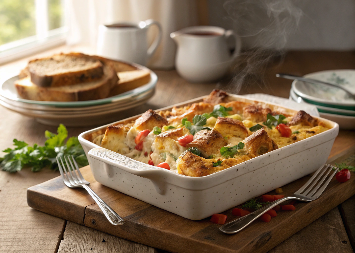 This Breakfast Strata is My Favorite Crowd-Pleasing Brunch
