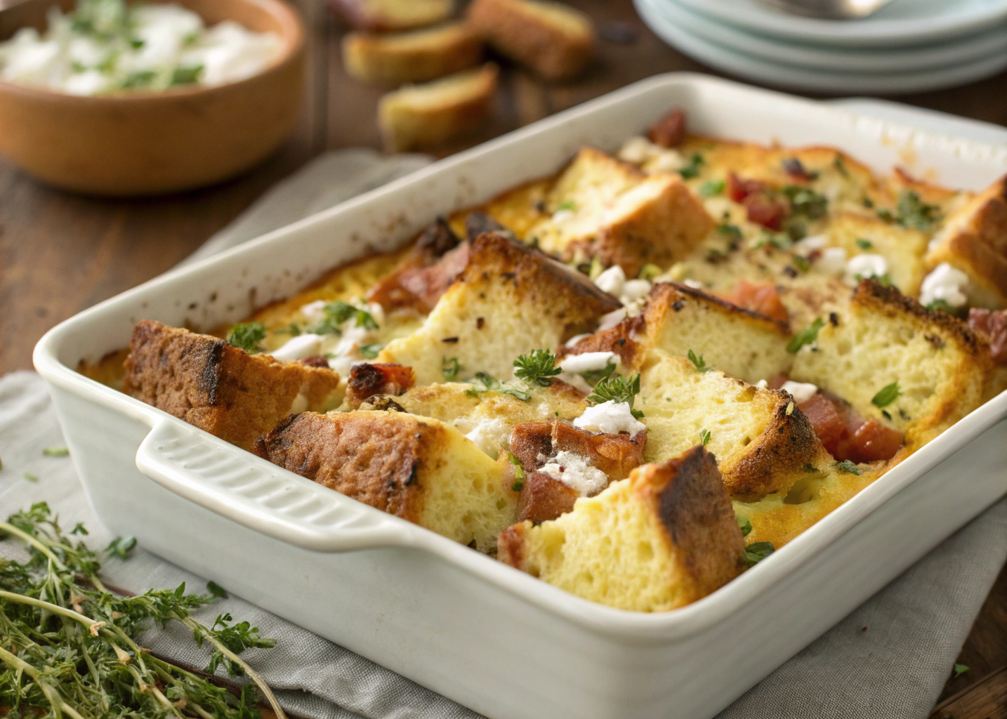 This Breakfast Strata is My Favorite Crowd-Pleasing Brunch