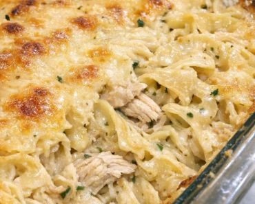 Easy Creamy Chicken Noodle Casserole Recipe