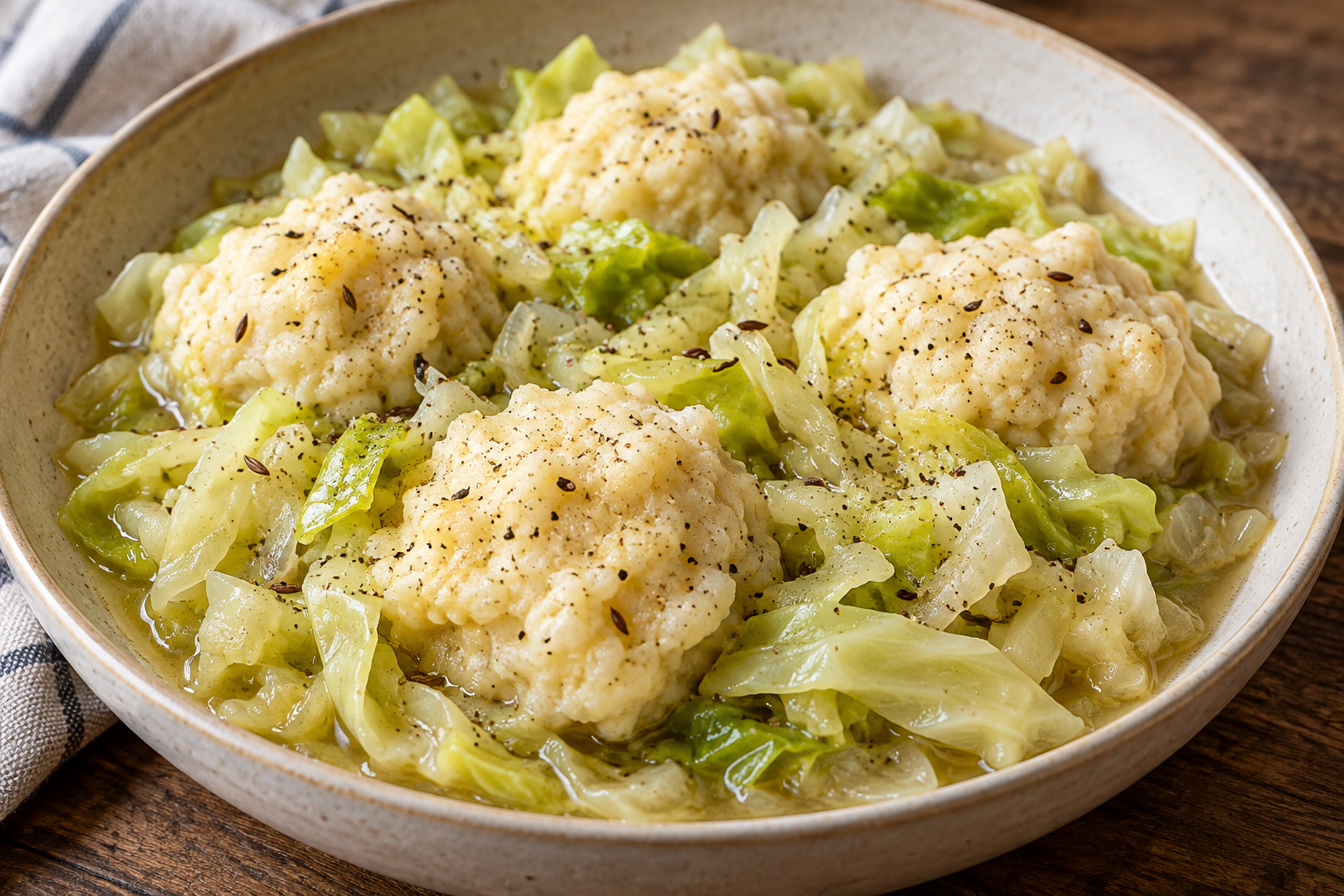 German Cabbage and Dumplings: A Hearty, Traditional Comfort Dish